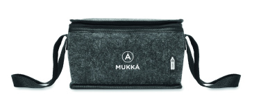 Logo trade corporate gift photo of: RPET felt cooler bag