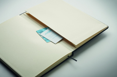 Logotrade promotional item picture of: A5 RPET notebook with pen