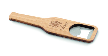 Logotrade promotional merchandise image of: Bamboo bottle opener