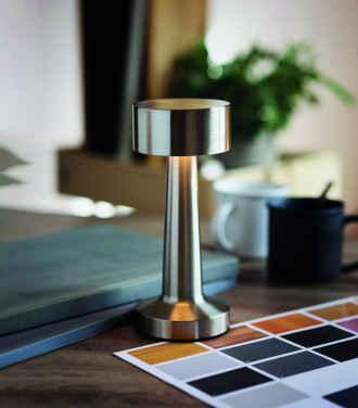 Logo trade promotional items image of: Rechargeable iron table lamp