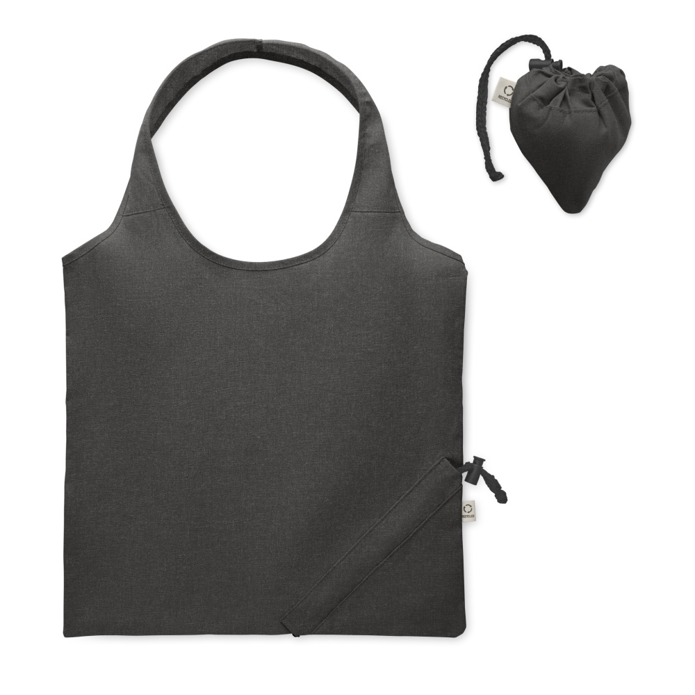 Logo trade promotional products picture of: Foldable shopping bag 140 gr/m²