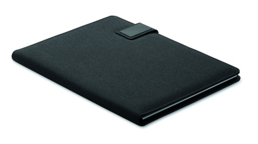 Logo trade promotional merchandise photo of: A4 folder and wireless charger