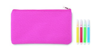 Logotrade business gift image of: Pencil case with markers