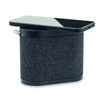 Logotrade corporate gift image of: 15W wireless charger speaker