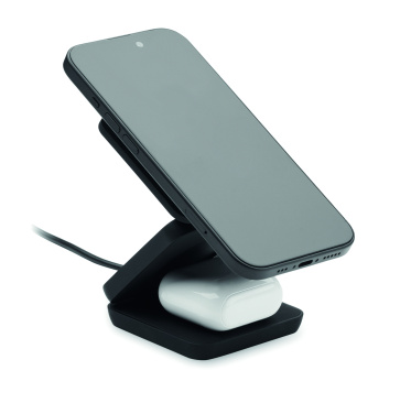Logo trade promotional items picture of: 3in1 foldable charging station