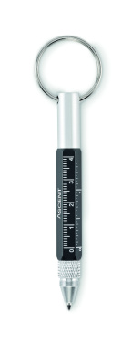 Logotrade promotional gift image of: Key ring with twist action pen