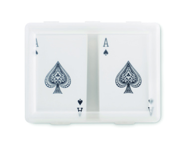 Logo trade advertising products image of: Set of classic playing cards