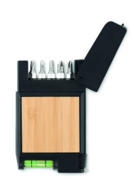 Logo trade advertising product photo of: Multifunctional measuring tape