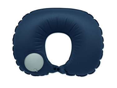 Logo trade business gifts image of: Fast inflatable travel pillow