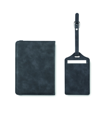 Logotrade business gift image of: Passport and luggage tag set