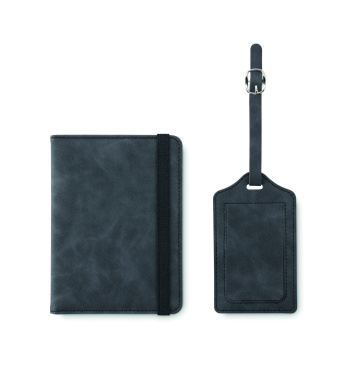 Logotrade advertising product image of: Passport and luggage tag set