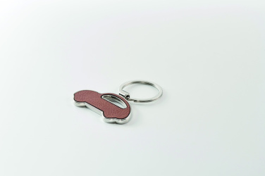 Logo trade advertising products picture of: Car shaped key ring
