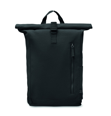 Logo trade promotional gifts picture of: Roll top backpack 390 gr/m²