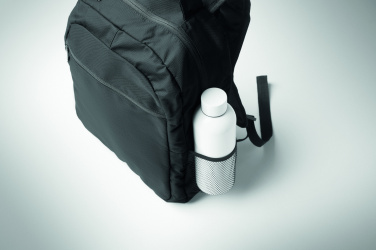 Logo trade corporate gifts image of: 600D RPET backpack trolley