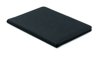 Logo trade promotional gifts image of: A5 portfolio 300D RPET