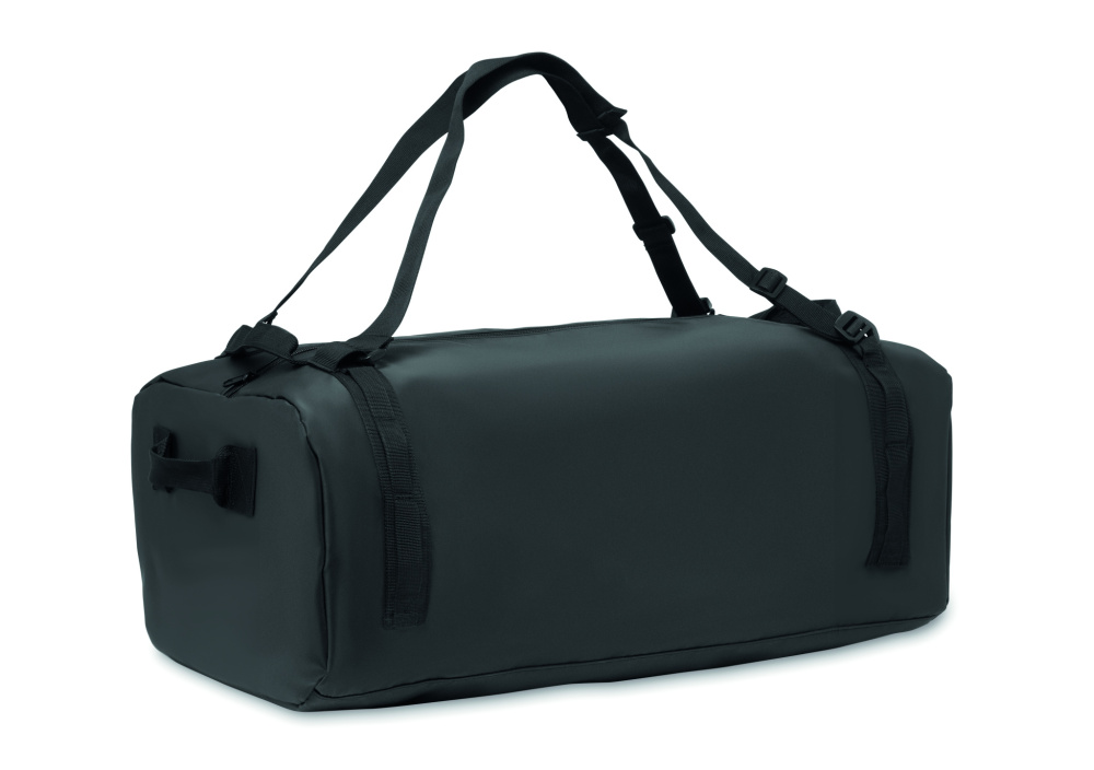 Logo trade business gift photo of: Travel tarpaulin duffle bag