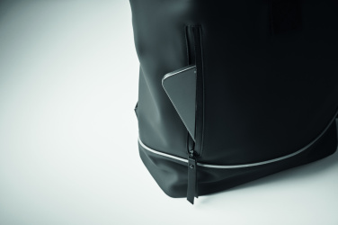 Logotrade promotional product picture of: Laptop 15" roll top PU backpack