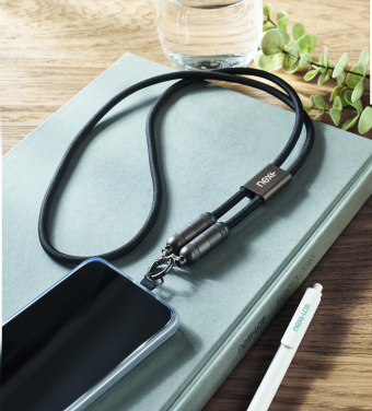 Logotrade promotional product image of: 60W phone holder lanyard cable