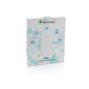 Logotrade corporate gift image of: Findcard RCS recycled plastic item finder card