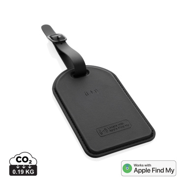 Logo trade promotional giveaway photo of: Globetrack RCSrPolyester luggage tag with worldwide locating