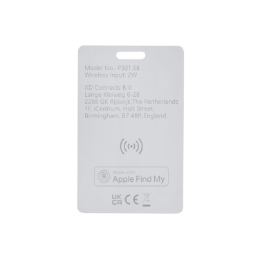Logo trade promotional merchandise photo of: Findit RCS rplastic ultra-thin finder card rechargeable