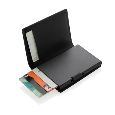 Logo trade promotional products picture of: Seekcard RCS rpolyester card wallet with worldwide locating
