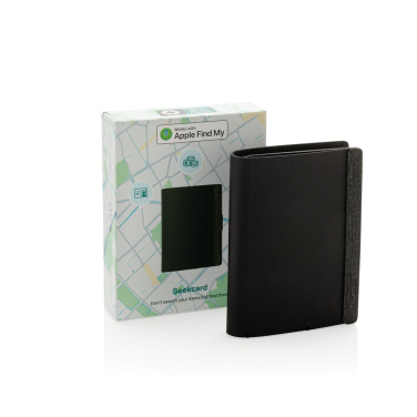 Logotrade promotional merchandise picture of: Seekcard RCS rpolyester card wallet with worldwide locating
