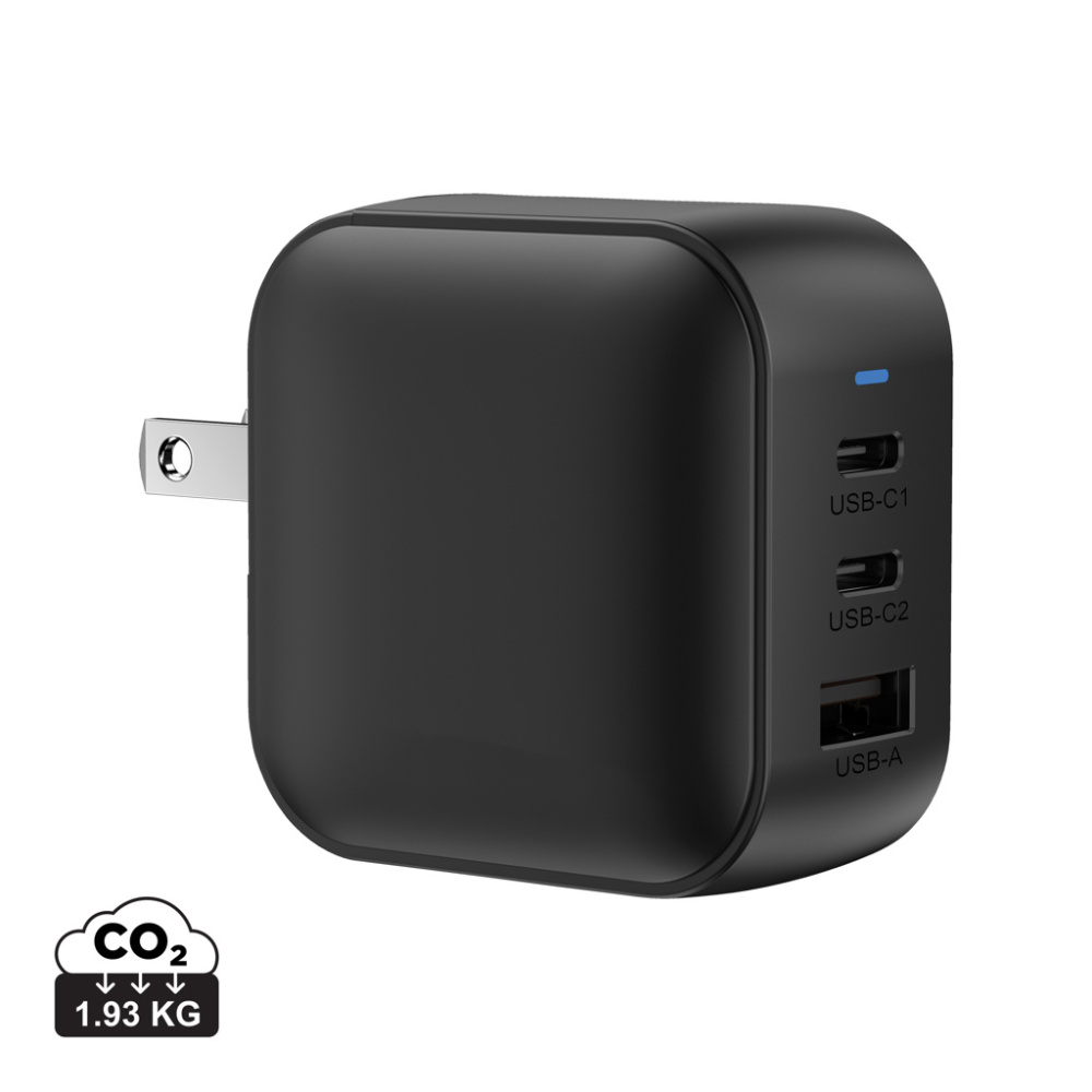 Logo trade corporate gifts image of: Urban Vitamin Santa Cruz RCS rplastc 70W GAN charger