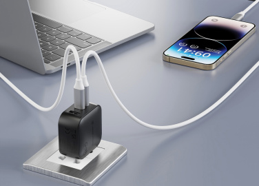 Logo trade advertising products image of: Urban Vitamin Santa Cruz RCS rplastc 70W GAN charger