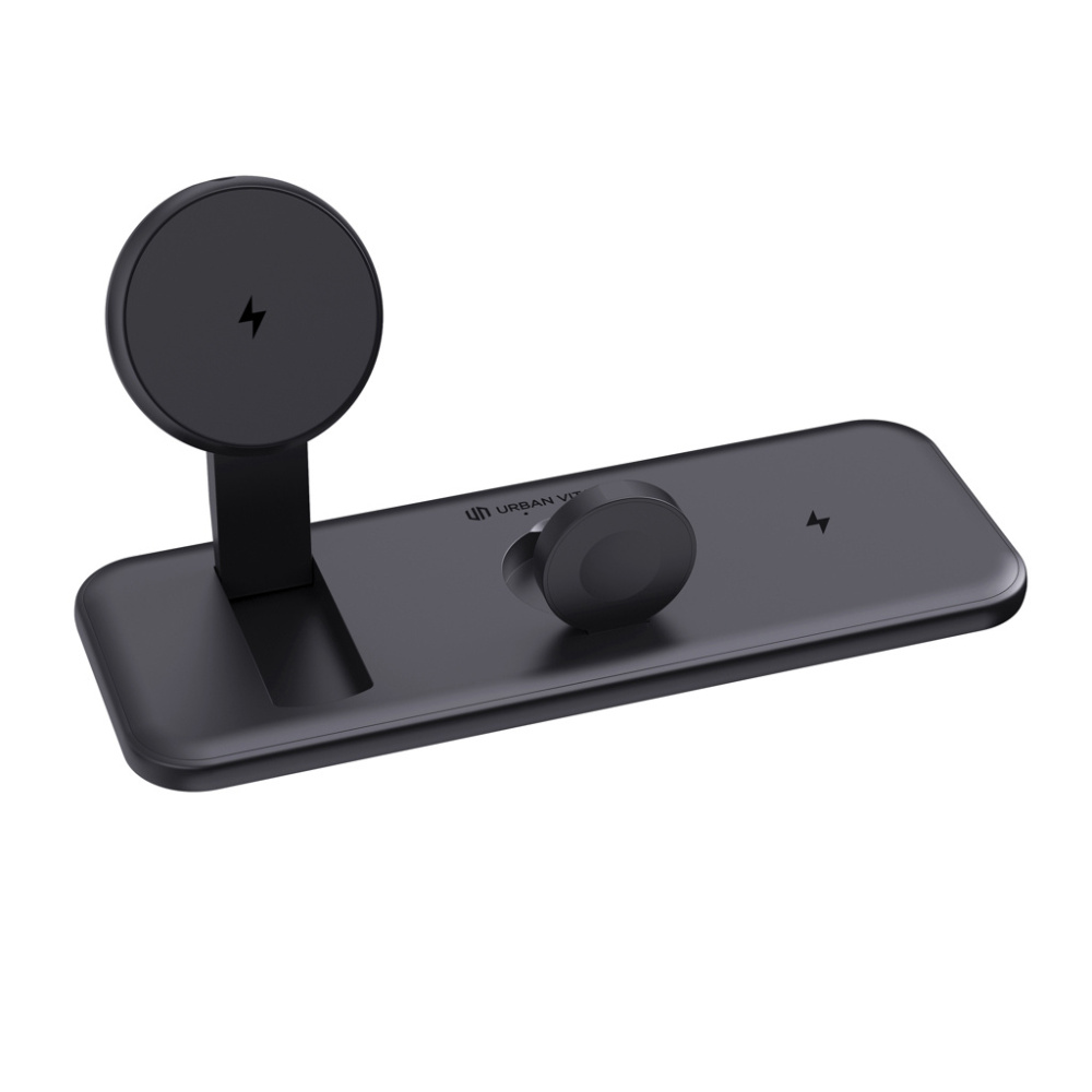 Logotrade promotional giveaway picture of: Urban Vitamin Torrance 3 in 1 magnetic 15W charger