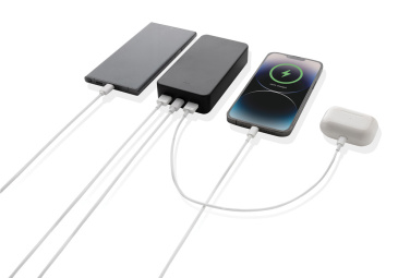 Logotrade promotional item picture of: Boostcore RCS recycled plastic powerbank 20.000mAh USB C