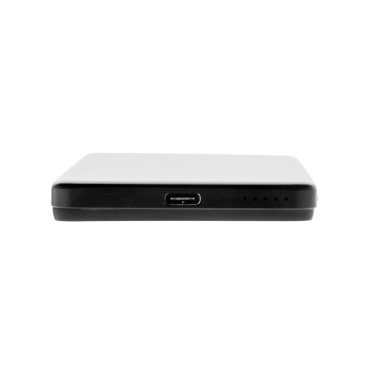 Logo trade advertising products picture of: Orion RCS recycled aluminum 5000 mah 5W magnetic powerbank