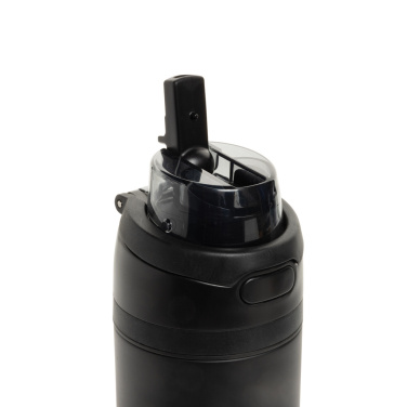 Logo trade promotional merchandise image of: Omni Sip RCS certified re-steel lockable bottle 700ml