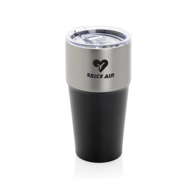 Logotrade promotional gift image of: Fluid RCS certified recycled steel tumbler 500ml