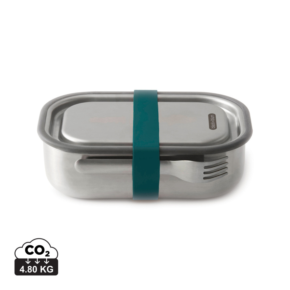 Logo trade promotional gift photo of: Black+Blum Stainless Steel Lunch Box Large