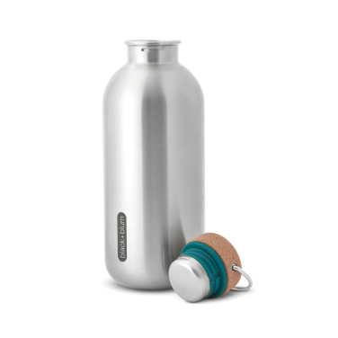 Logotrade promotional product picture of: Black+Blum Steel Water Bottle 600ml