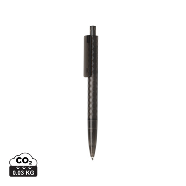 Logo trade advertising product photo of: X3 GRS recycled PC plastic pen frosted