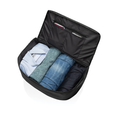 Logo trade promotional merchandise picture of: Swiss Peak Aware™ RPET 15.6 inch laptop weekend bag