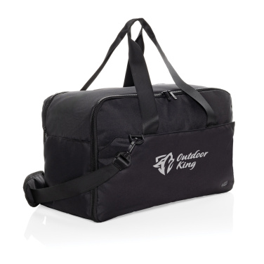 Logo trade promotional item photo of: Swiss Peak Aware™ RPET 15.6 inch laptop weekend bag