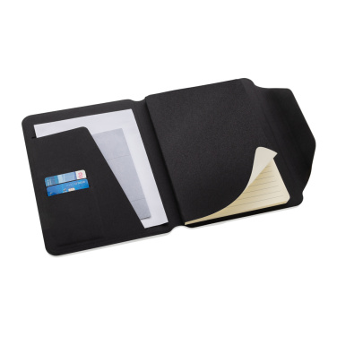 Logo trade promotional gift photo of: Teri AWARE™ RPET and walnut A5 portfolio