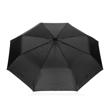Logo trade promotional products picture of: Swiss Peak Vito Aware™ RPET 21 inch auto open/close umbrella