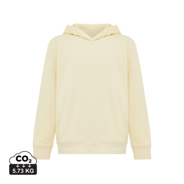 Logotrade promotional products photo of: Iqoniq Yengo kids recycled cotton hoodie with sidepockets