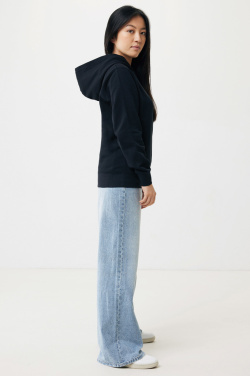 Logo trade promotional gifts picture of: Iqoniq Yengo recycled cotton hoodie with sidepockets