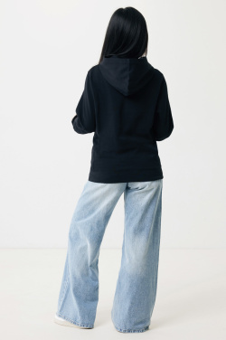 Logo trade promotional product photo of: Iqoniq Yengo recycled cotton hoodie with sidepockets