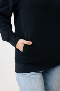 Logo trade advertising products picture of: Iqoniq Yengo recycled cotton hoodie with sidepockets
