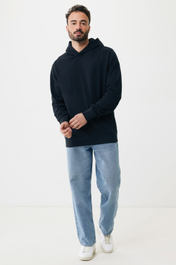 Logo trade promotional giveaways image of: Iqoniq Yengo recycled cotton hoodie with sidepockets