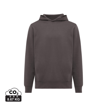 Logo trade promotional items image of: Iqoniq Yengo recycled cotton hoodie with sidepockets