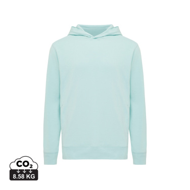 Logo trade corporate gifts picture of: Iqoniq Yengo recycled cotton hoodie with sidepockets