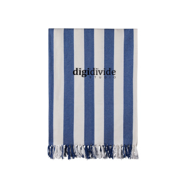 Logotrade promotional product image of: VINGA Ornos GRS recycled cotton hammam towel