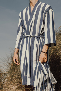 Logo trade promotional item photo of: VINGA Ornos GRS recycled cotton hammam towel